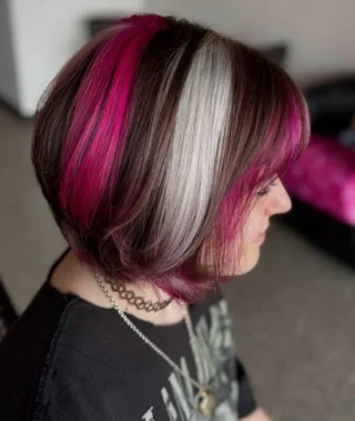 She brought the inspo. We brought it to life.
This vibrant calico moment by January @glammedbyjan turned heads and matched the reference pic to a T.
Pops of berry pink, silvery blonde, and a fresh new cut? Say less. We’re obsessed.
Big love to @lexmich_beauty for the assist on this transformation!
Got a photo saved in your camera roll that you’ve been dreaming about?
Let’s make it happen—tap the link in bio to book your moment.
#AvalonSalonSpa #VibeSalonLakeZurich #LakeZurichSalon #LakeZurichHair #ChicagoSuburbStylist #HairTransformation #BoldHairColor #BerryHair #BobCutGoals #HairColorInspo #CalicoHair #AvedaColorist #PulpriotVivids #AvedaEnlightener #ChicagolandSalon #LakeZurichIL